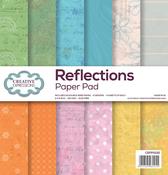 Reflections - Creative Expressions Double-Sided Paper Pad 8"X8" 24/Pkg