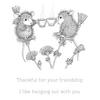 Tea for Two Cling Rubber Stamp Set - Spellbinders