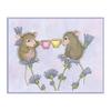 Tea for Two Cling Rubber Stamp Set - Spellbinders