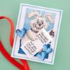 Puppy Hugs Faces And Sentiments Stamp Set - Stampendous