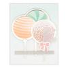 Party Balloons Bouquet Glimmer Hot Foil Plate & Die - Spellbinders
