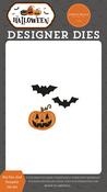 Bat Duo And Pumpkin Die Set - Halloween - Carta Bella
