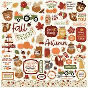 I Love Fall Element Sticker - Echo Park