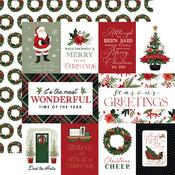 Multi Journaling Cards Paper - A Wonderful Christmas - Carta Bella