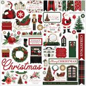A Wonderful Christmas Element Sticker - Carta Bella