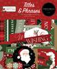 A Wonderful Christmas Titles & Phrases - Carta Bella