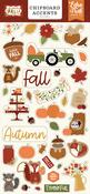 I Love Fall 6x13 Chipboard Accents - Echo Park