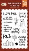 Happy Harvest Stamp Set - I Love Fall - Echo Park
