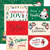 Journaling 6x4 Cards Paper - Season's Greetings - Carta Bella