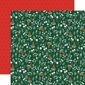 Merry Stems Paper - Christmas Flora - Carta Bella