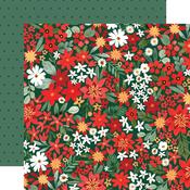 Joyful Medium Floral Paper - Christmas Flora - Carta Bella