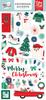 Happy Holidays 6x13 Chipboard Accents - Echo Park