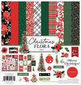 Merry Christmas Flora Collection Kit - Christmas Flora - Carta Bella
