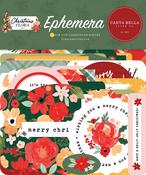 Joyful Christmas Flora Ephemera - Christmas Flora - Carta Bella
