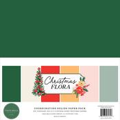 Christmas Flora Solids Kit - Carta Bella