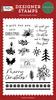 A Gift For You Stamp Set - Christmas Flora - Carta Bella