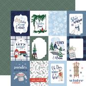 Journaling 3x4 Cards Paper - Wintertime - Carta Bella