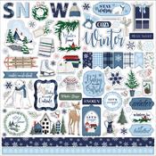 Wintertime Element Sticker - Carta Bella