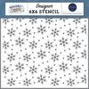 Bundle Up Snow Stencil - Wintertime - Carta Bella