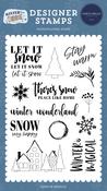 Snow Very Happy Stamp Set - Wintertime - Carta Bella