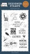 Come As Your Are Stamp Set - At Home - Carta Bella