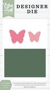 3-D Butterflies And Card Add-On Die Set - Echo Park