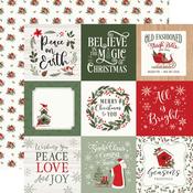 Journaling Cards 4x4 Paper - Christmas Time - Echo Park