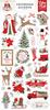 Christmas Time Chipboard Accents - Echo Park