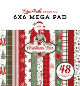Christmas Time Cardmakers 6X6 Mega Pad - Echo Park