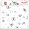 Snowy Night Snowflakes Stencil - Christmas Time - Echo Park