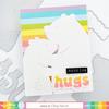 Subsentiments Hugs Diecut - Waffle Flower Crafts