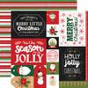 Multi Journaling Cards Paper - Have A Holly Jolly Christmas - Echo Park