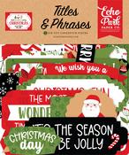 Have A Holly Jolly Christmas Titles & Phrases - Echo Park