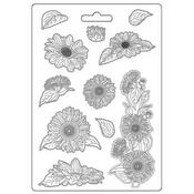 Sunflower Art A4 Soft Mould - Stamperia