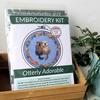 Otterly Adorable Embroidery Kit - Jessica Long Embroidery
