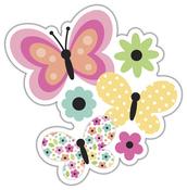 Flutterby Sticker Doodle - Hello Again - Doodlebug