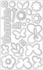 Butterfly Wishes Doodle Cuts - Hello Again - Doodlebug