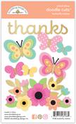 Butterfly Wishes Doodle Cuts - Hello Again - Doodlebug