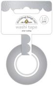 Silver Scallop Washi Tape - Doodlebug