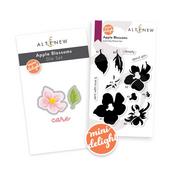 Mini Delight: Apple Blossoms Stamp & Die Set - Altenew