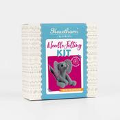 Baby Elephant Mini Needle Felting Kit - Hawthorn Handmade