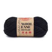 Black - Lion Brand Wool-Ease Recycled Yarn