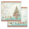 Christmas Greetings 8x8 Paper Pad - Stamperia