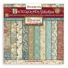 Christmas Greetings 8x8 Background Selection Paper Pad - Stamperia