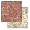 Red Texture Paper - Christmas Greetings - Stamperia
