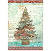 Tree Rice Paper - Christmas Greetings - Stamperia