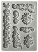 Borders And Laces - Stamperia Silicone Mould A6