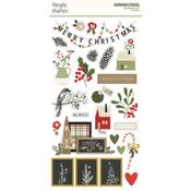 The Holiday Life 6x12 Chipboard Stickers - Simple Stories