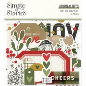 The Holiday Life Journal Bits & Pieces - Simple Stories