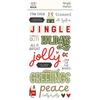 The Holiday Life Foam Stickers - Simple Stories